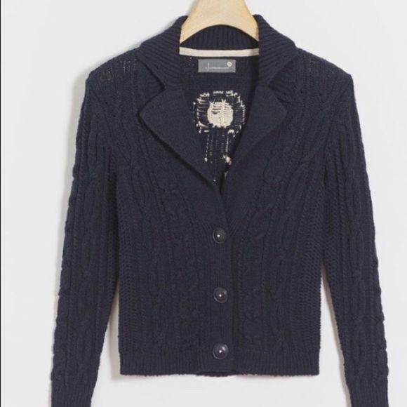 Anchors Away! Cableknit Cardigan NWT S - Picture 11 of 14